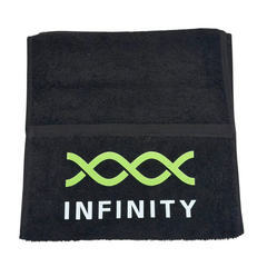 Infinity Gym Towel with Zip Pocket