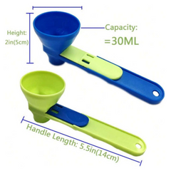 Infinity Protein Powder Measuring Spoon & Funnel
